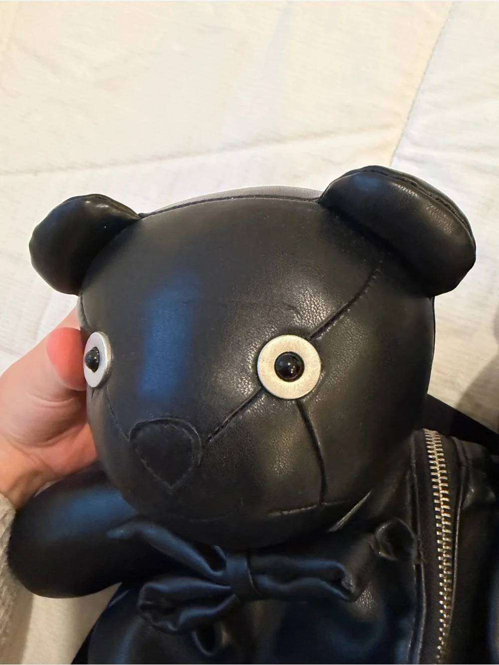 Heaven by Marc Jacobs Black Twin Bear Backpack